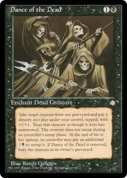 DANCE OF THE DEAD x1 mtg NM Ice Age 1 Unc NICE!! - Image 1