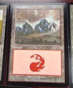 Euro land Promo Set of 5 ~mtg Euroland Swamp Island Plains Mountain Forest - Image 5