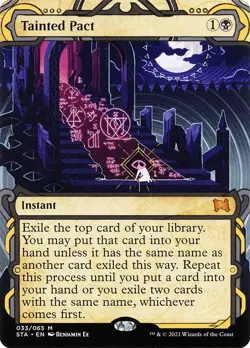 TAINTED PACT mtg NM-M Strixhaven Mystical Archives 1 Mythic - Image 1