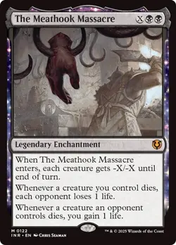 THE MEATHOOK MASSACRE x1 mtg NM-M Innistrad Remastered 1 Mythic - Image 1