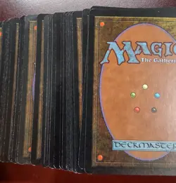 100 Basic Land ~ MIRAGE ~ mtg 1996 Vintage Mana 20 each Type - Image 3