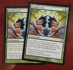 PARALLEL LIVES mtg Very Light Play Innistrad 1 Rare - Image 1