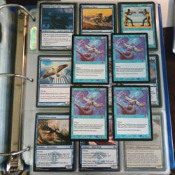 Vintage Blue Creatures Binder Empress Galina Jin-Gitaxias MTG Magic Gathering - Image 2