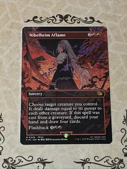 Nibelheim Aflame (Borderless) Final Fantasy Regular - Image 1