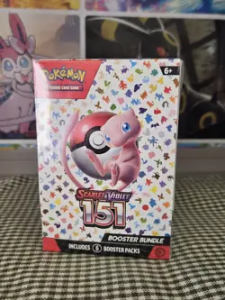 Pokemon TCG Scarlet & Violet 151 Booster Bundle Sealed New (6 packs) - Image 1