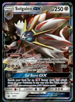 Solgaleo GX - SM16 Promo Holo NM Pokemon SM Promos - Image 1