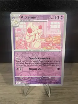 Alcremie - Stellar Crown - 065/142 - Pokemon TCG - NM - Reverse Holo Rare - Image 1