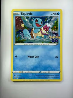 Squirtle Pokemon GO SWSH233 Sword & Shield Black Star Promo Gem Mint 💎 - Image 1