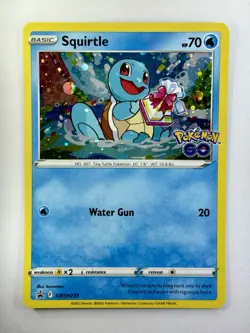 Squirtle Pokemon GO SWSH233 Sword & Shield Black Star Promo Gem Mint 💎 - Image 3