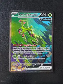 POKEMON TCG - TEMPORAL FORCES - IRON LEAVES EX 203/162 - Image 1