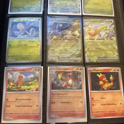 Pokemon TCG Paldean Fates Master Set w/Binder - Partially Complete NM/M - Image 3