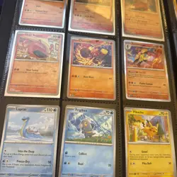 Pokemon TCG Paldean Fates Master Set w/Binder - Partially Complete NM/M - Image 4