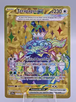 Pokemon Stellar Crown Terapagos ex 173/142 - Image 1