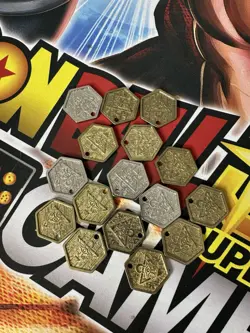 Yu-Gi-Oh! Vintage Takahashi Metal Medallions Hexors Coins Tags Lot of 16 - Image 4