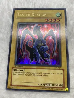 Yugioh Luster Dragon Magician's Force 1st Edition Ultra Rare MFC-058 Konami HP - Image 1