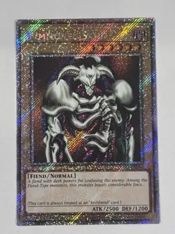 Yu-Gi-Oh! TCG Summoned Skull RA03-EN086 Platinum Secret Rare NM - Image 1