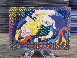 Dragon Ball Z 1989 Trading Card Artbox Serie 2 Holo Prism 34 Son Goten Y Trunks - Image 1