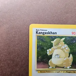 Misprint Kangaskhan 5/64 w/ No Set Symbol Pokemon Jungle Holo Rare Card - HP - Image 2