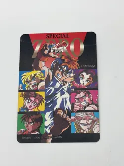 Street Fighter ZERO No,1 RYU & KEN Carddass Super Famicom CAPCOM Game Card - Image 3