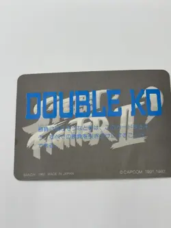 Street Fighter 2 No,27 Chun-li Carddass Super Famicom CAPCOM Game Card 1991 - Image 5