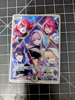 Anime Expo AX 2025 Hololive Official Card Game Promo White Cheer World Tour ENG - Image 1