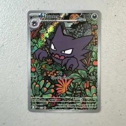 Pokemon Haunter AR MEP/027 Promo Card Mega Gengar Deck ENGLISH a - Image 1