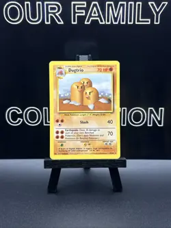 Pokemon Card: Dugtrio 19/102 Base Set Rare LP Regular Condition - Image 1