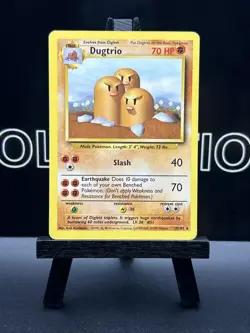 Pokemon Card: Dugtrio 19/102 Base Set Rare LP Regular Condition - Image 2