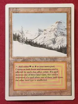 Magic The Gathering REVISED x3 DUAL LAND card MTG - Image 3
