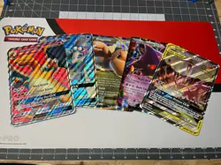Espeon & Deoxys, Charizard, Gengar, Dragonite, and Primarina Jumbo Cards Holo NM - Image 1