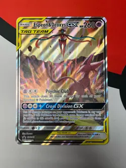 Espeon & Deoxys, Charizard, Gengar, Dragonite, and Primarina Jumbo Cards Holo NM - Image 3