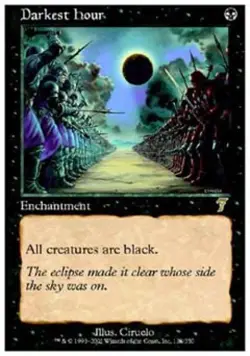 MTG English Darkest Hour NM Normal 7th Edition - Image 1