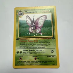 Pokemon TCG Jungle 1st Edition LP Venomoth - Butterfree - Exeggutor - 3 Card Lot - Image 2