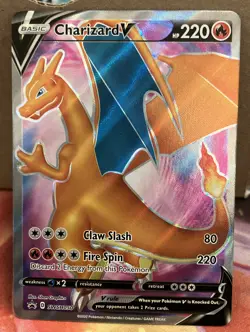 Charizard V SWSH050 SWSH: Sword & Shield Promo Cards Holo - Image 2