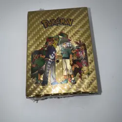Pokemon Rare Gold Foil Card Box Set 55 Cards. (SEALED) - Image 1