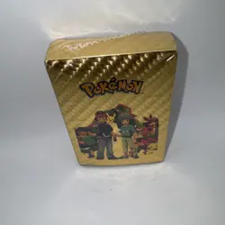 Pokemon Rare Gold Foil Card Box Set 55 Cards. (SEALED) - Image 3