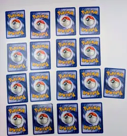 Lot Of 17 Vintage WOTC Pokemon Team Rocket Cards MP - Image 2