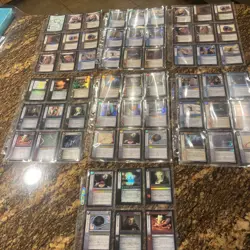 LOTR TCG Lord Of The Rings Reflections Foil Card Lot Of 54 Cards - Image 1
