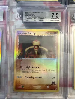 Pokemon 10x Graded Card Vintage Holo Lot Beckett Graded Bgs #11 - Image 5