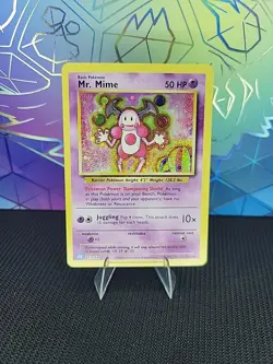 Mr. Mime 013/034 CLB Classic Collection Holo Pokemon Card - Image 3