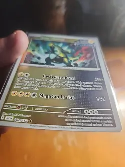 Pokemon Card Single Thorns 061/162 Temporal Forces Build & Battle Rare TCG - Image 2