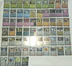 Prismatic Evolutions 64 - CARDS REV HOLO LOT Mint 2025 POKEMON SCARLET & VIOLET - Image 1