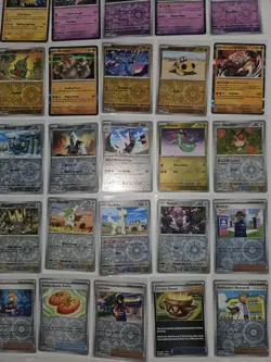 Prismatic Evolutions 64 - CARDS REV HOLO LOT Mint 2025 POKEMON SCARLET & VIOLET - Image 2