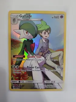 Pokemon TCG Gallade Holo Secret Rare Card Sun & Moon Cosmic Eclipse 244/236 - Image 1