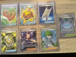 Pokemon Mega Evolution FULL ART TRAINER LOT *7 cards - Image 1