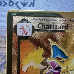 Pokemon Celebrations Gold Metal Charizard & Pikachu Cards 25th Anniversary Read - Image 4