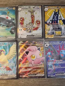 Lot of 9 Full Art Pokemon Cards Near Mint NM No Duplicates - Image 4