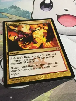 C5118 MAGIC MTG RETURN TO RAVNICA RAKDOS'S RETURN #188 MYTHIC MP - Image 2