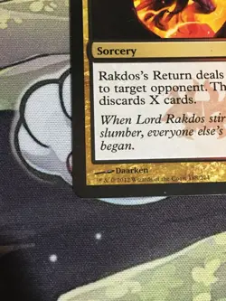 C5118 MAGIC MTG RETURN TO RAVNICA RAKDOS'S RETURN #188 MYTHIC MP - Image 4