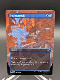 Counterspell (Borderless) Commander Masters Regular - Image 1